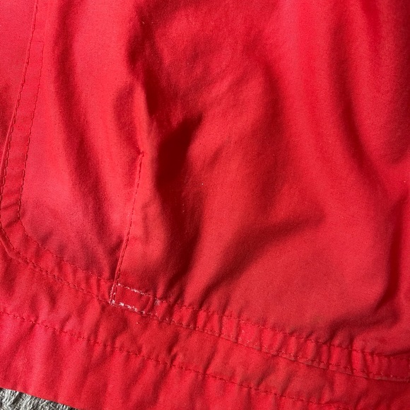 FOG Rain Fall/Spring Jacket Red with Hood - Picture 8 of 12